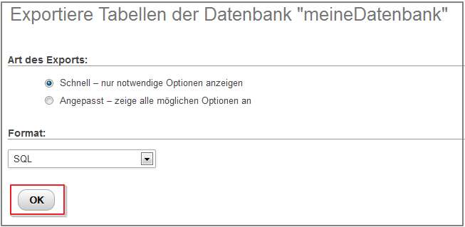 25+  Wahrheiten in  Phpmyadmin Datenbank Sichern? We did not find results for: